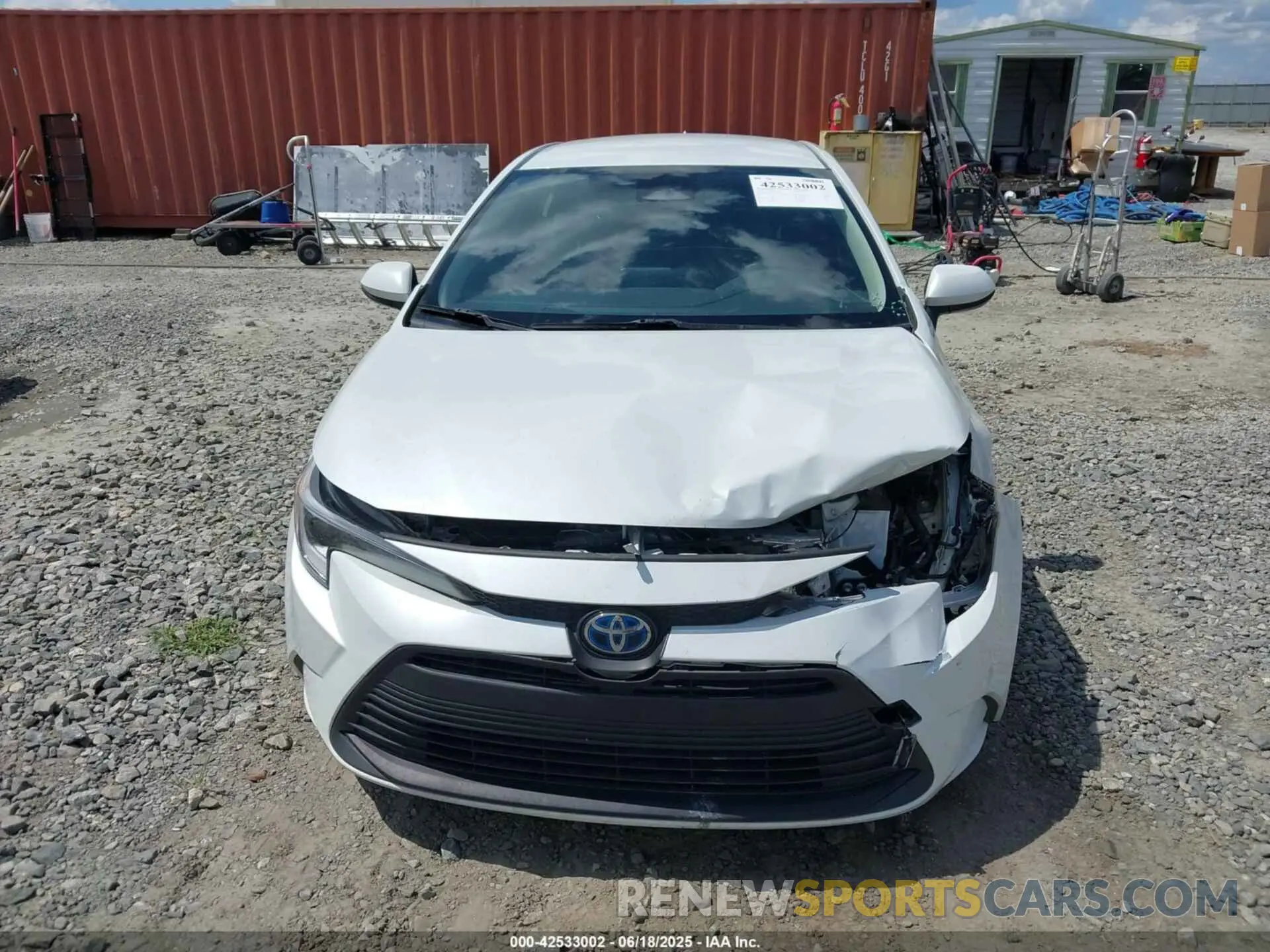 12 fotografías del automóvil dañado JTDBCMFE9R3047419 TOYOTA COROLLA 2024