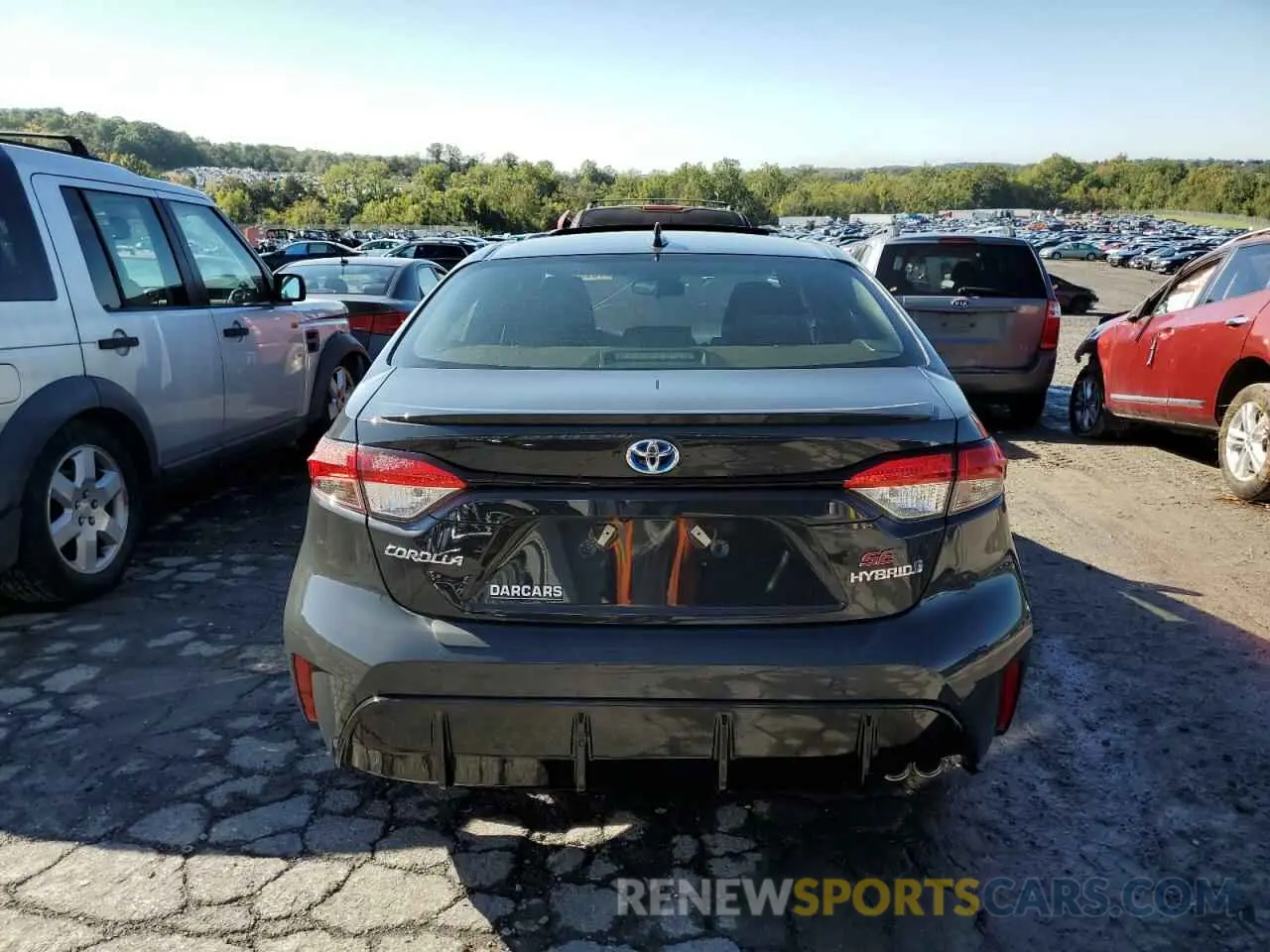 6 fotografías del automóvil dañado JTDBCMFE9R3048411 TOYOTA COROLLA 2024