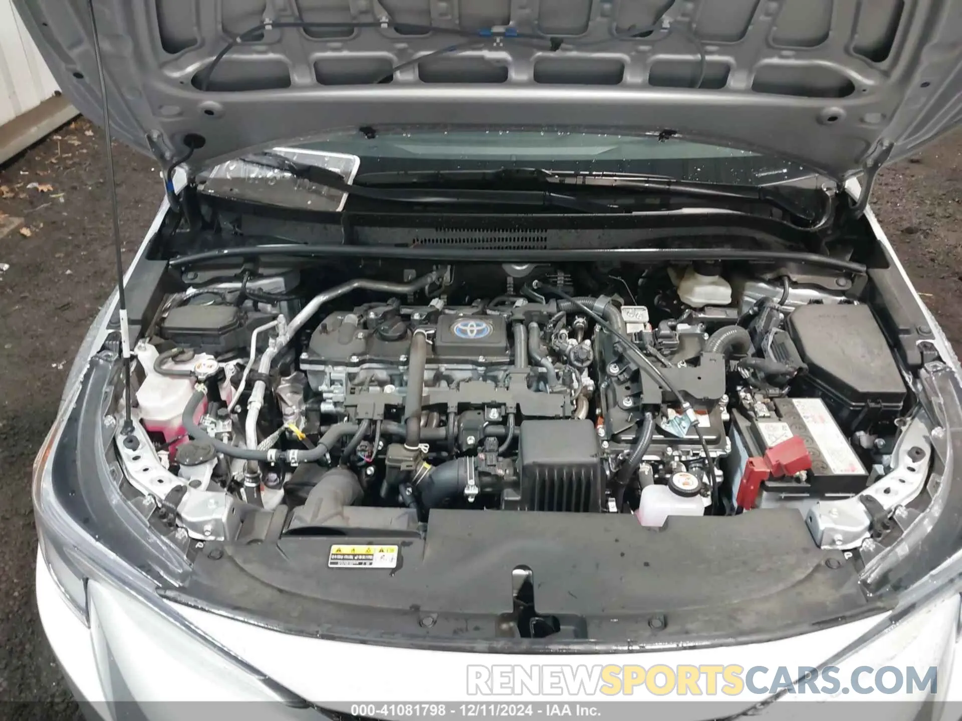 10 fotografías del automóvil dañado JTDBCMFE9R3049056 TOYOTA COROLLA 2024