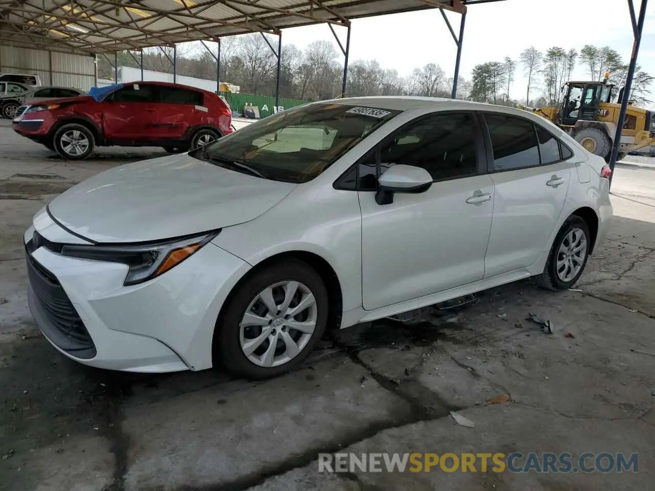 1 fotografías del automóvil dañado JTDBCMFE9R3052815 TOYOTA COROLLA 2024