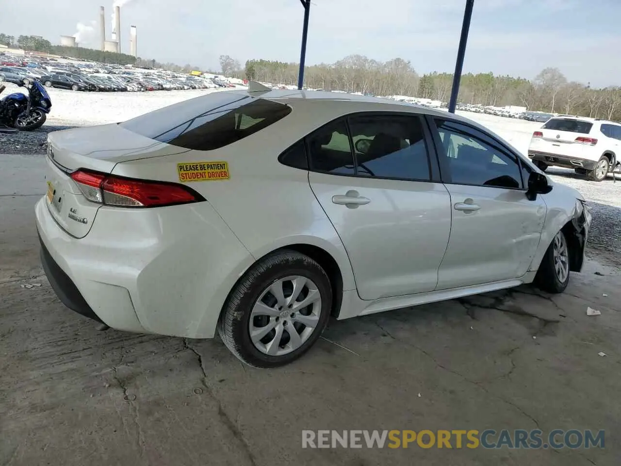 3 fotografías del automóvil dañado JTDBCMFE9R3052815 TOYOTA COROLLA 2024
