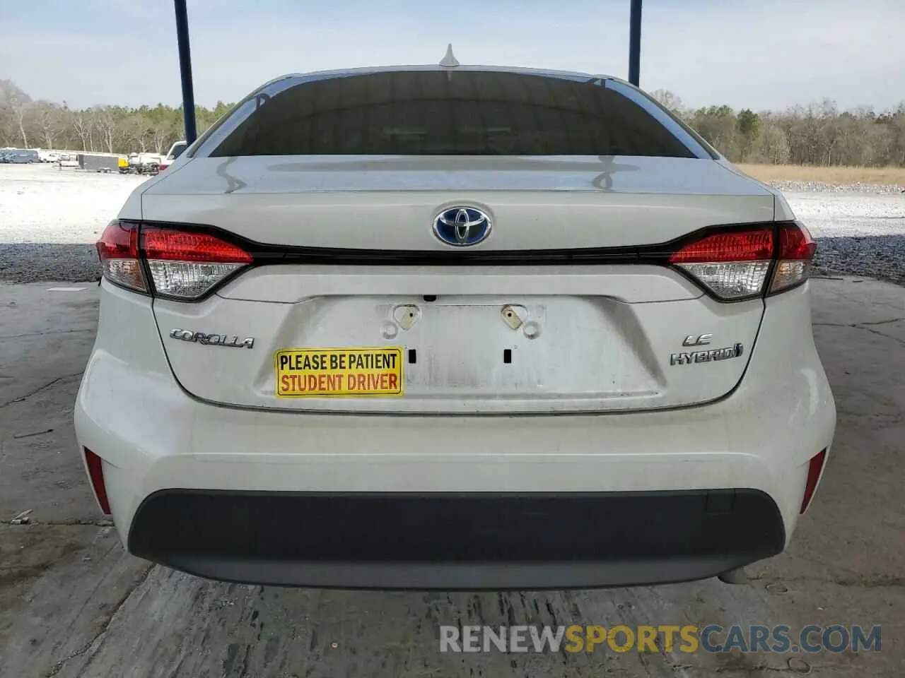 6 fotografías del automóvil dañado JTDBCMFE9R3052815 TOYOTA COROLLA 2024