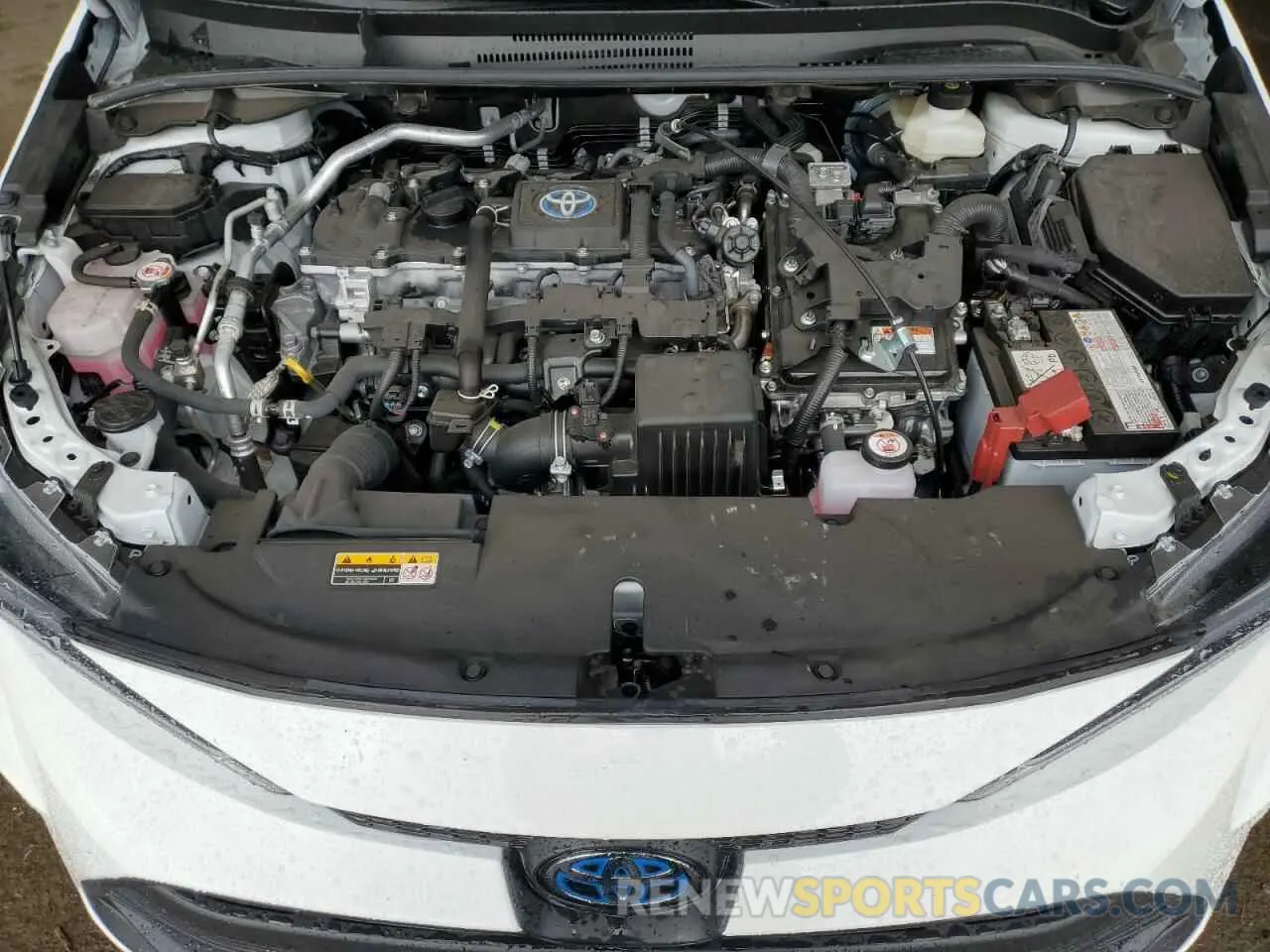 12 fotografías del automóvil dañado JTDBCMFE9R3055522 TOYOTA COROLLA 2024