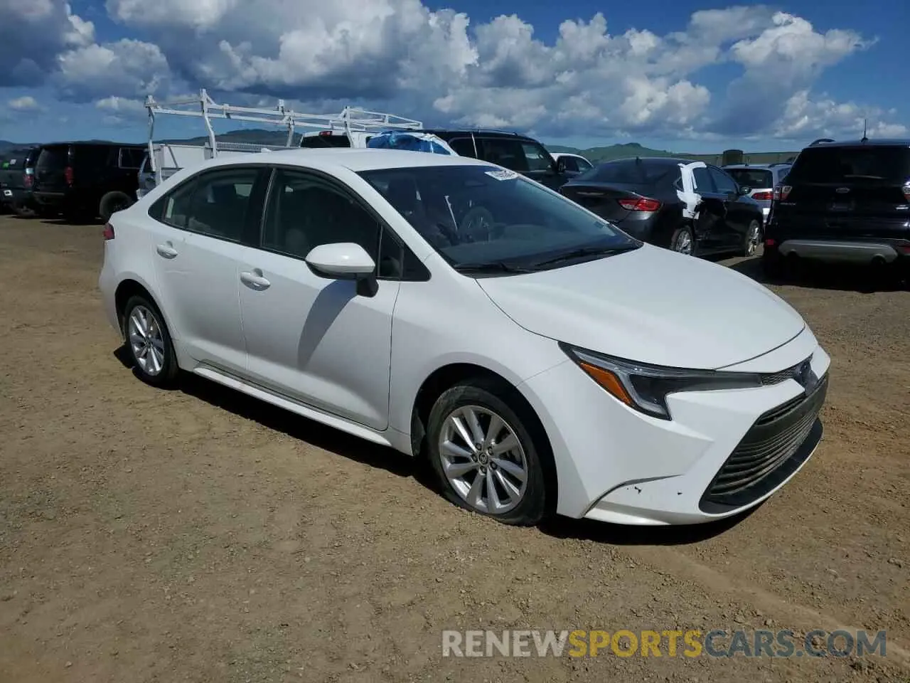 4 fotografías del automóvil dañado JTDBCMFE9R3055522 TOYOTA COROLLA 2024