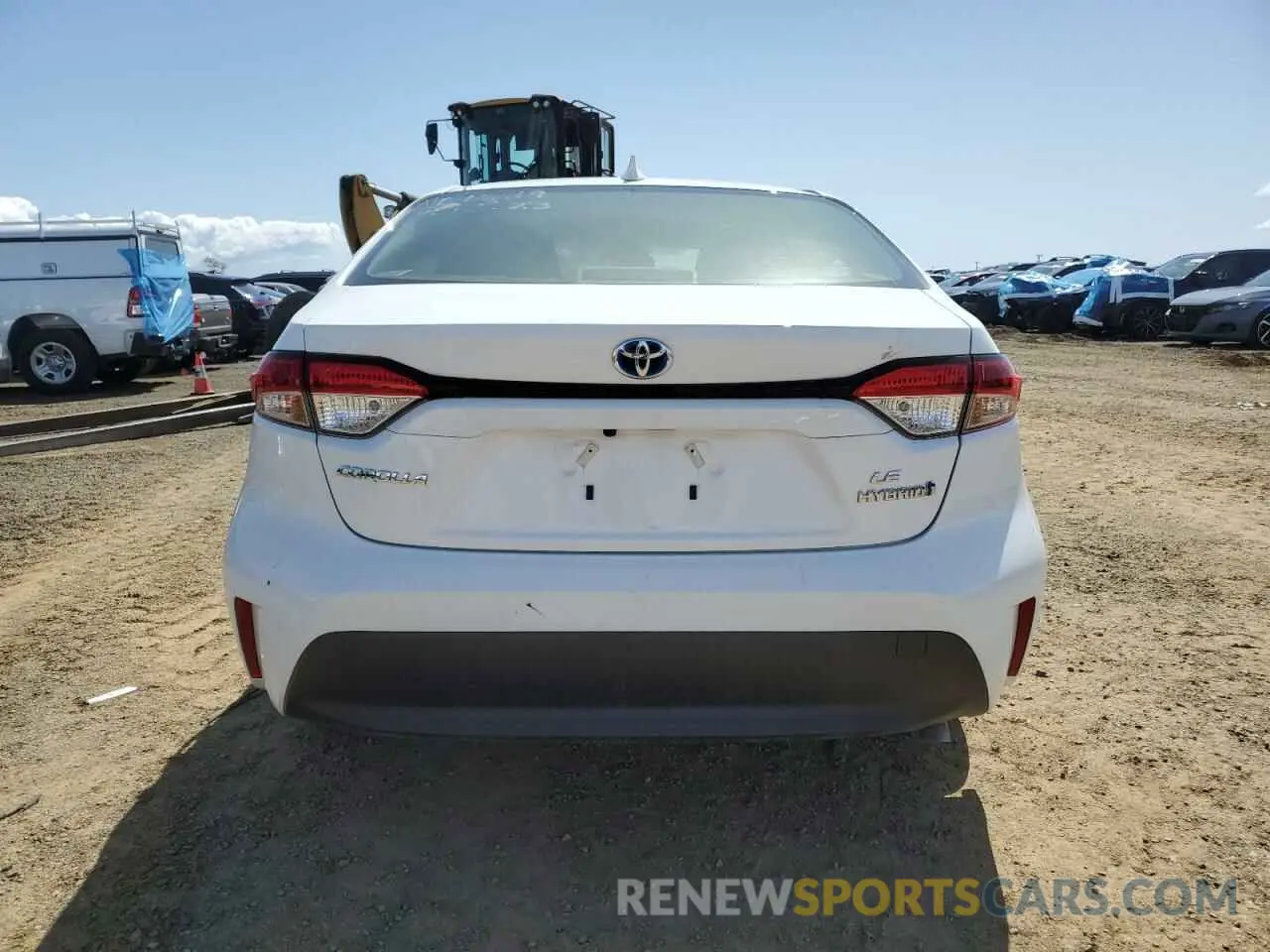 6 fotografías del automóvil dañado JTDBCMFE9R3055522 TOYOTA COROLLA 2024