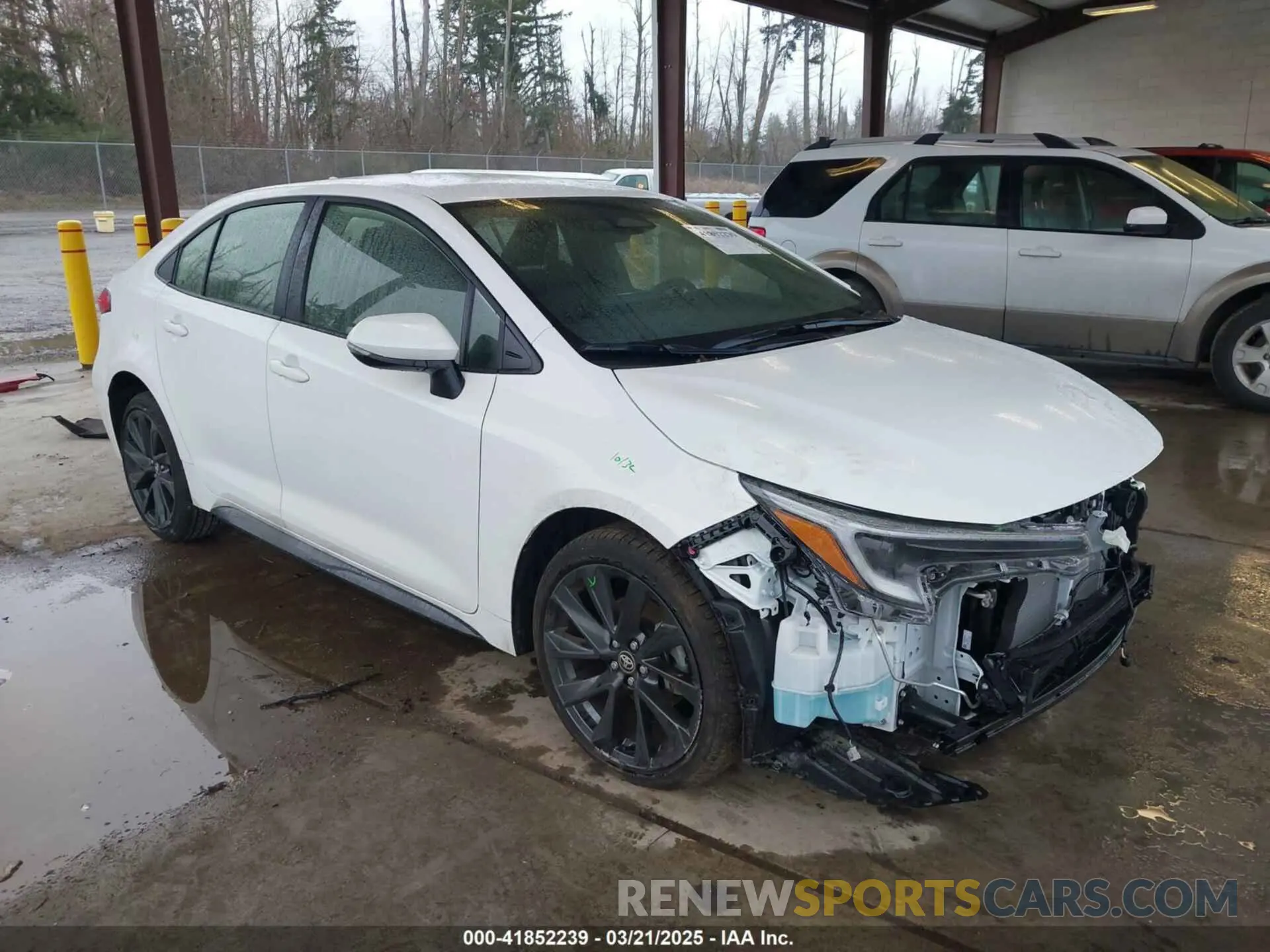 1 fotografías del automóvil dañado JTDBCMFE9R3059165 TOYOTA COROLLA 2024