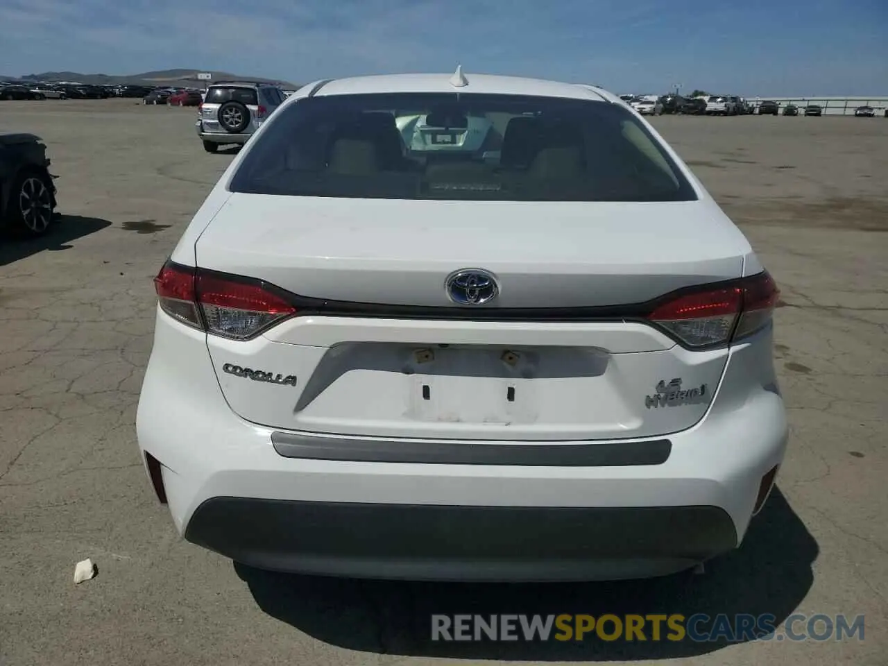 6 fotografías del automóvil dañado JTDBCMFE9RJ024668 TOYOTA COROLLA 2024
