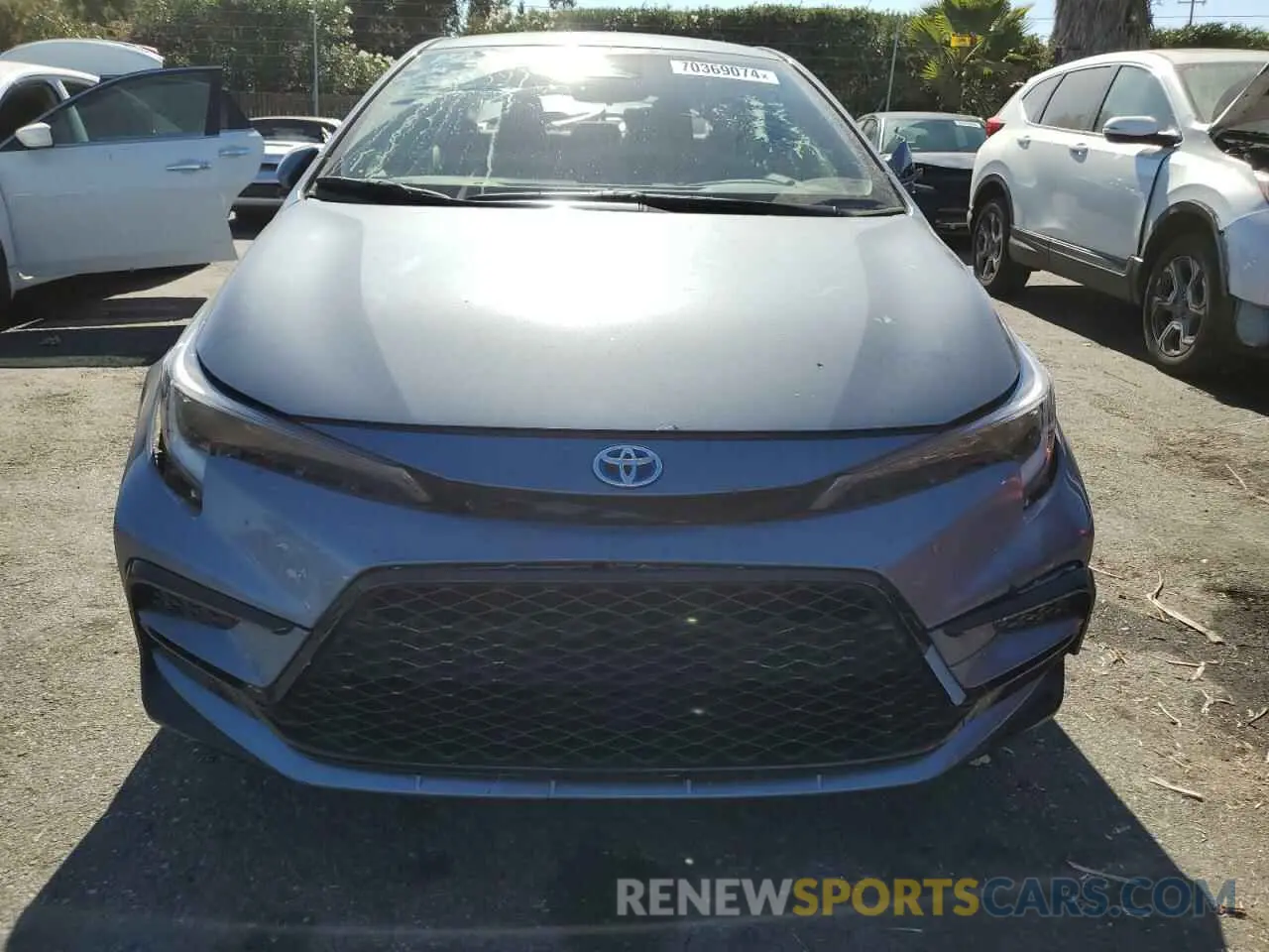 5 fotografías del automóvil dañado JTDBCMFE9RJ025769 TOYOTA COROLLA 2024