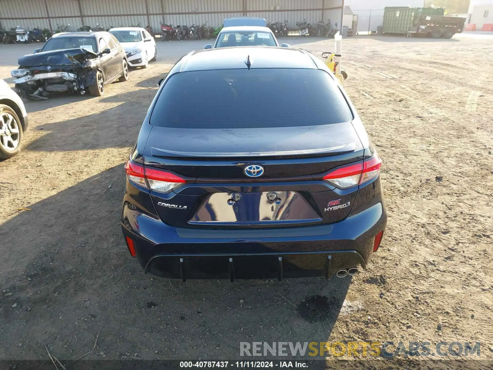 16 fotografías del automóvil dañado JTDBCMFE9RJ031135 TOYOTA COROLLA 2024