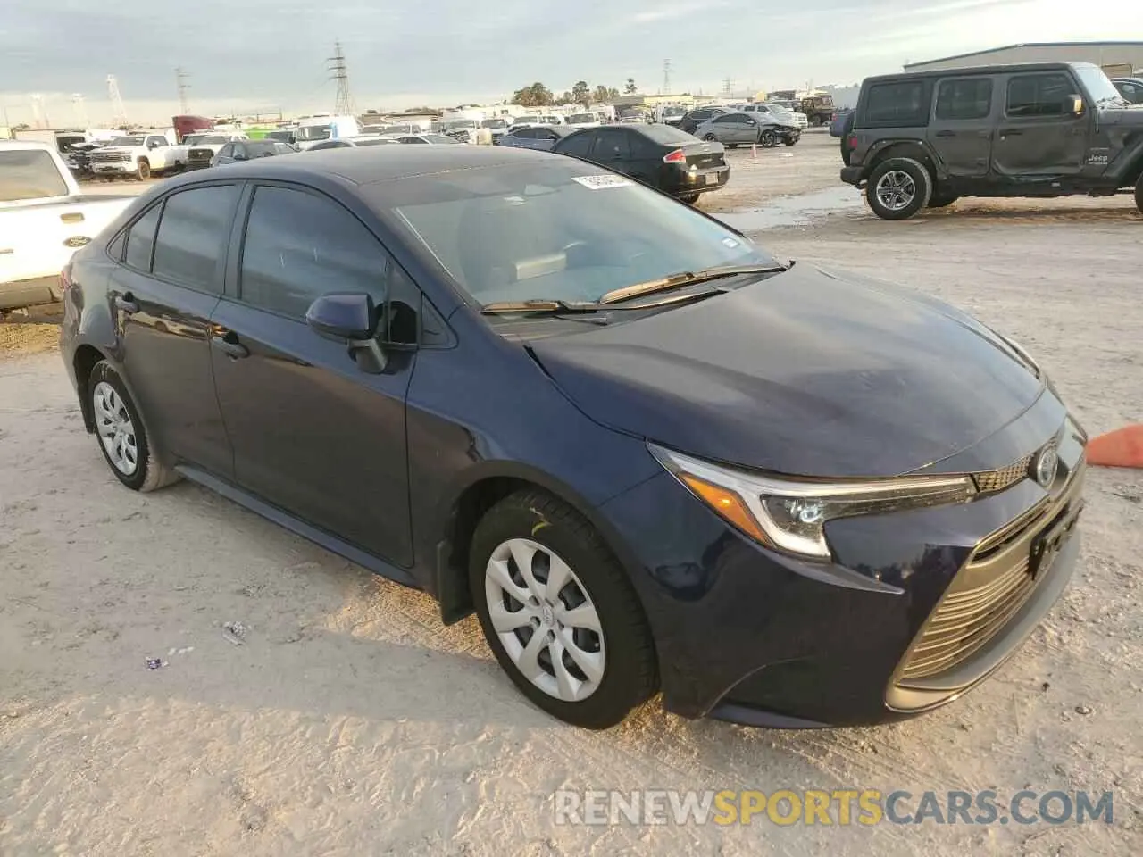 4 fotografías del automóvil dañado JTDBCMFE9RJ032205 TOYOTA COROLLA 2024