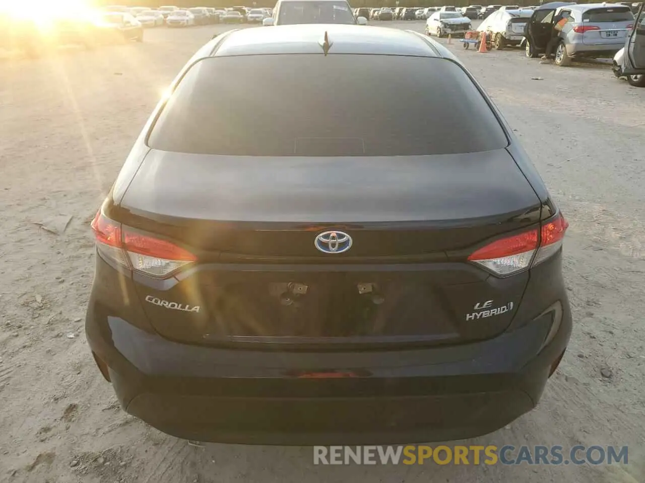 6 fotografías del automóvil dañado JTDBCMFE9RJ032205 TOYOTA COROLLA 2024