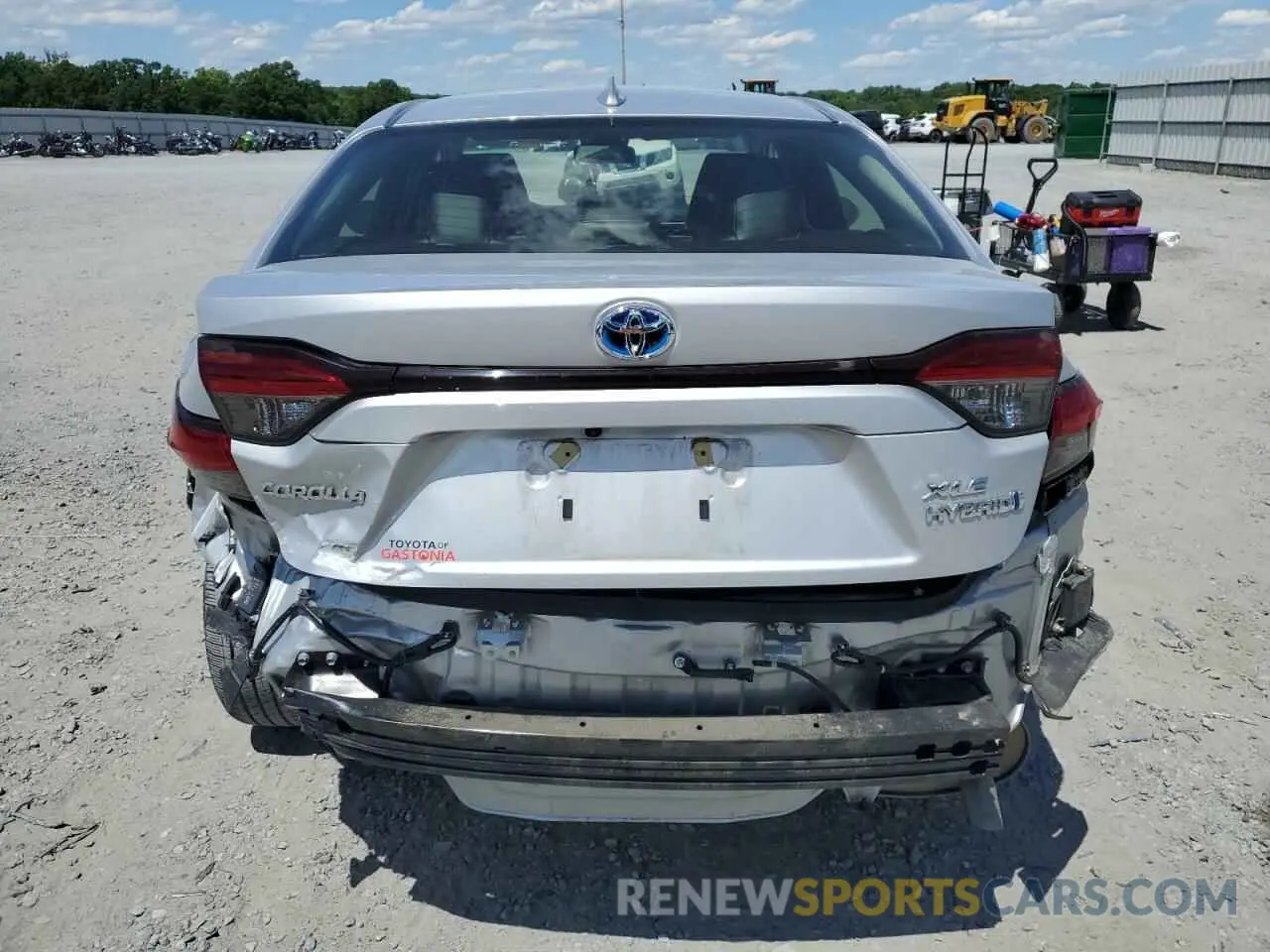 6 fotografías del automóvil dañado JTDBCMFE9RJ032902 TOYOTA COROLLA 2024