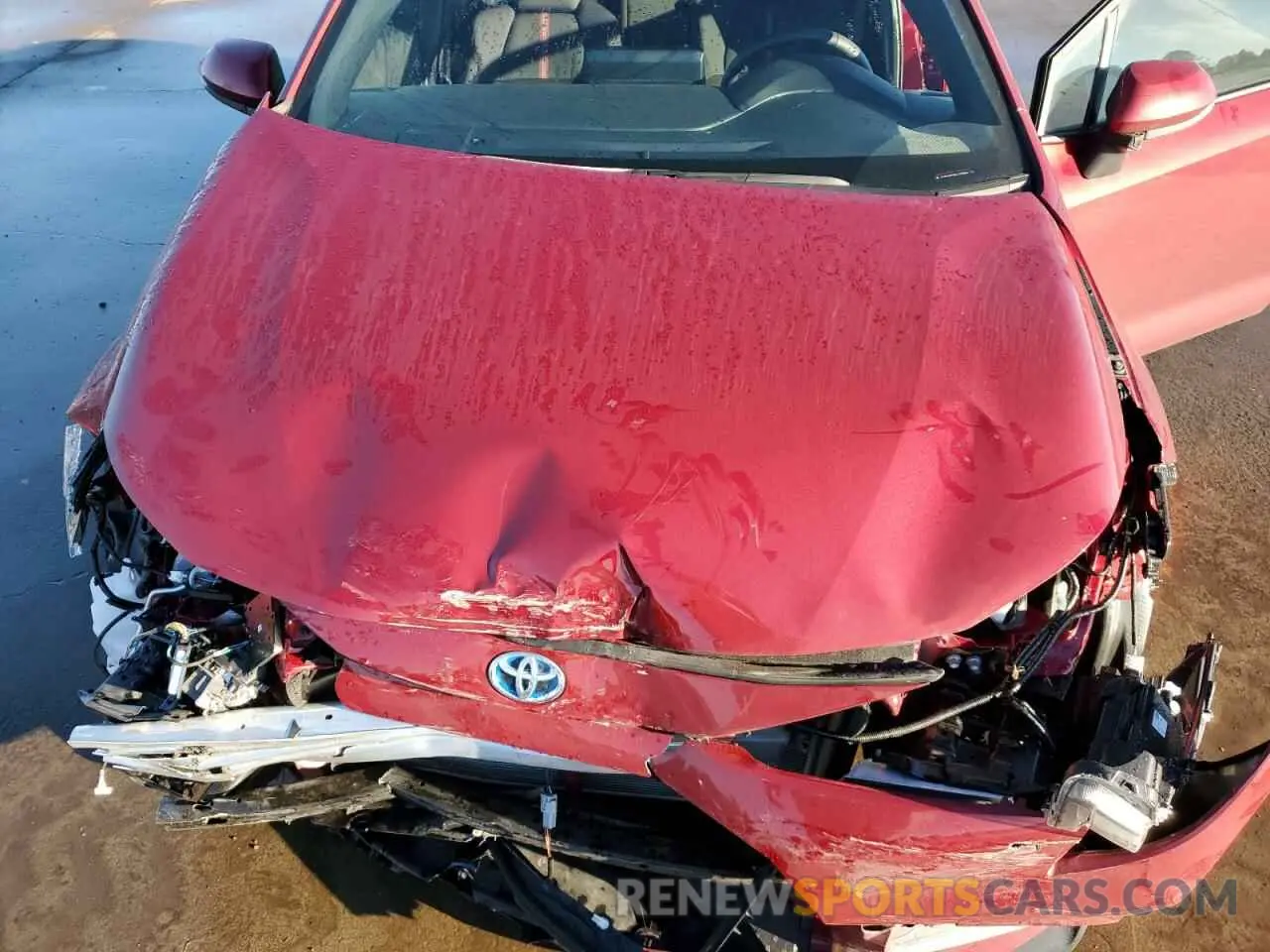 11 fotografías del automóvil dañado JTDBCMFE9RJ035881 TOYOTA COROLLA 2024