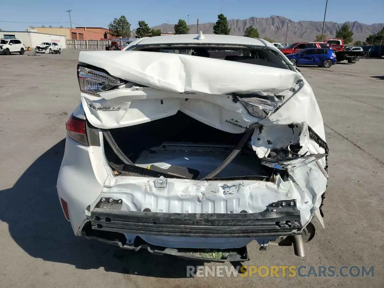 6 fotografías del automóvil dañado JTDBCMFEXR3039328 TOYOTA COROLLA 2024