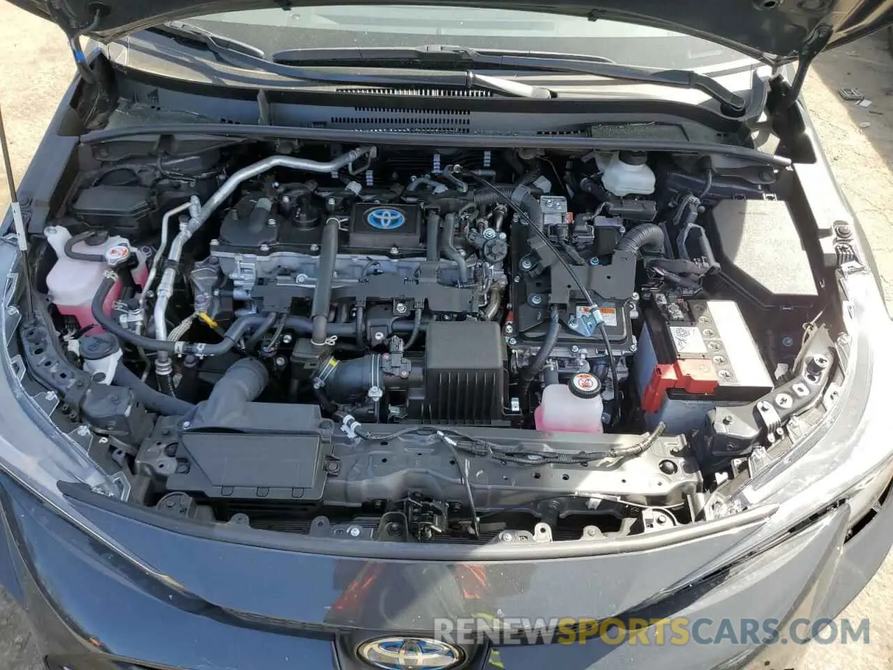 11 fotografías del automóvil dañado JTDBCMFEXR3050524 TOYOTA COROLLA 2024
