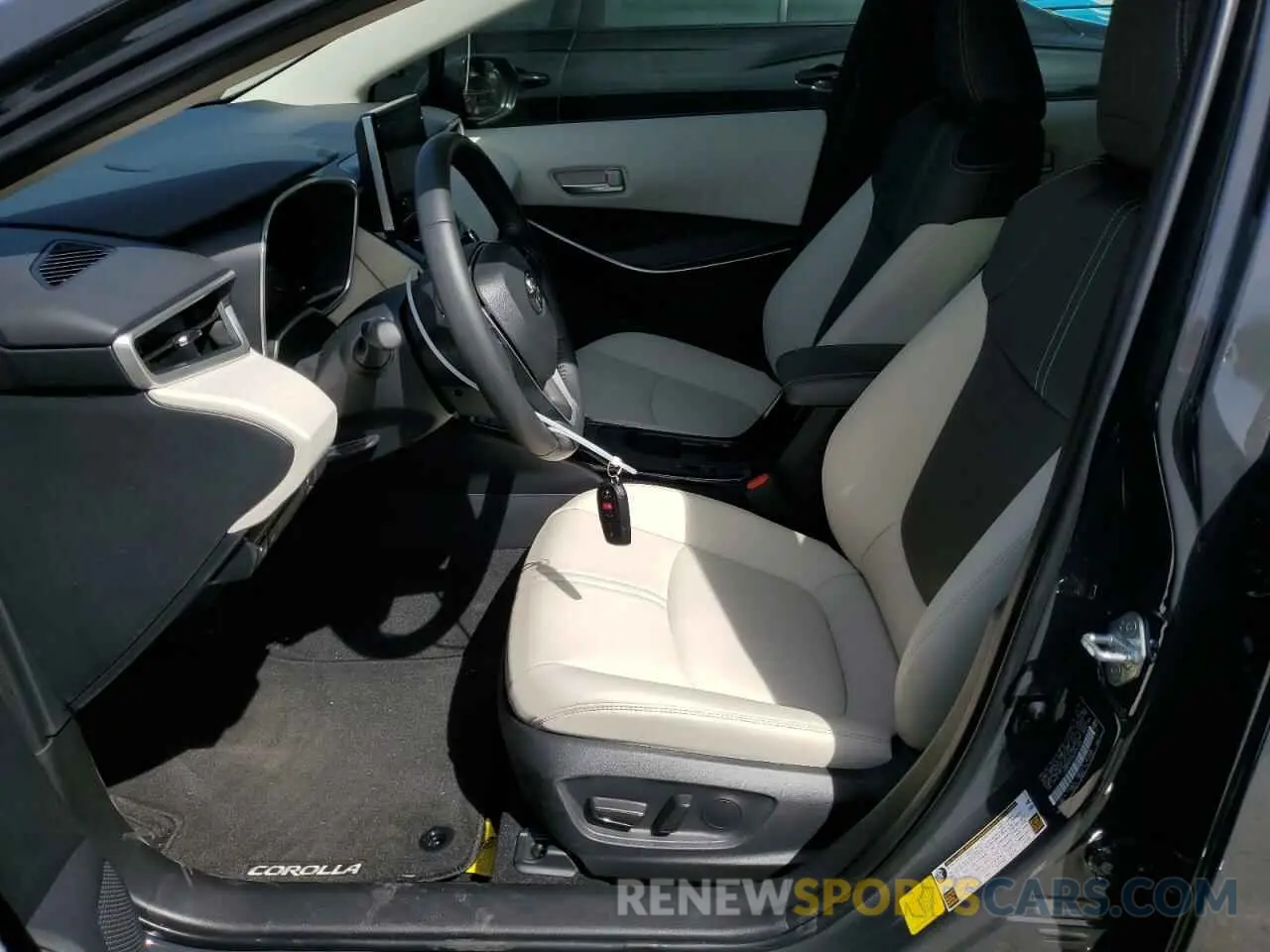 7 fotografías del automóvil dañado JTDBCMFEXR3050524 TOYOTA COROLLA 2024