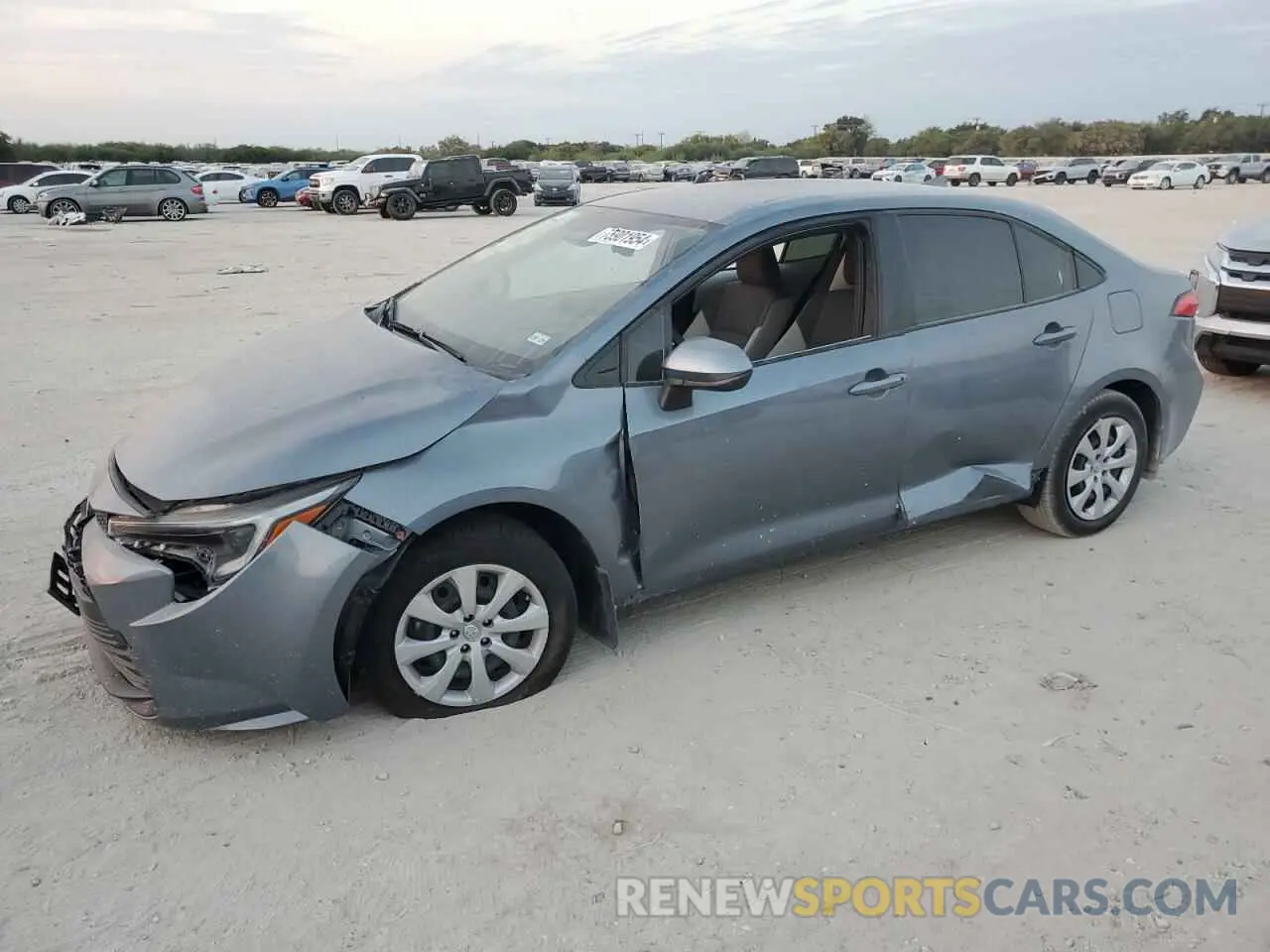 1 fotografías del automóvil dañado JTDBCMFEXR3058722 TOYOTA COROLLA 2024