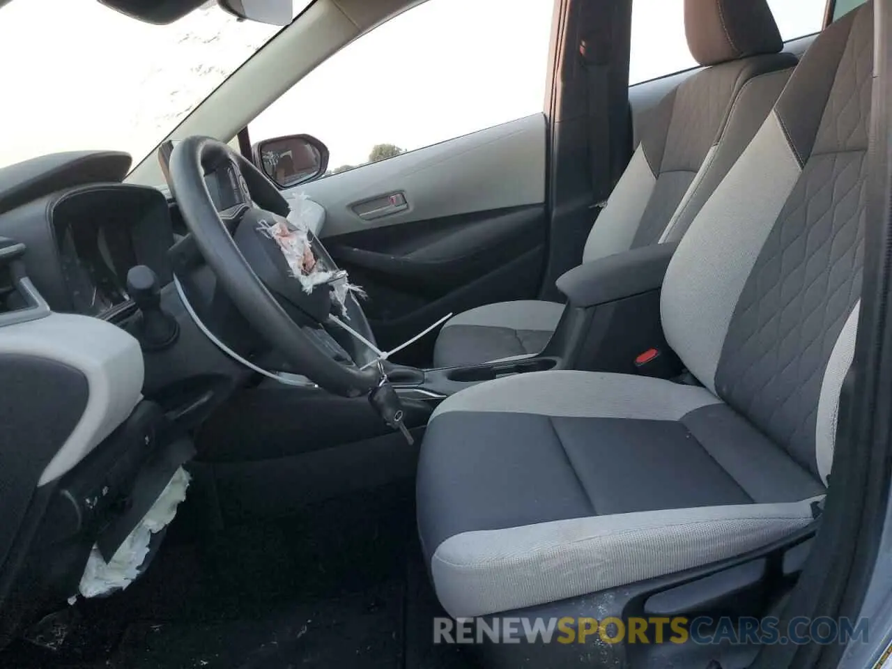 7 fotografías del automóvil dañado JTDBCMFEXR3058722 TOYOTA COROLLA 2024