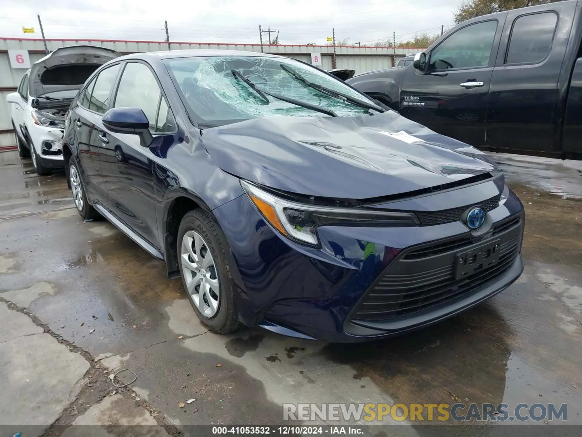 1 fotografías del automóvil dañado JTDBCMFEXRJ031273 TOYOTA COROLLA 2024