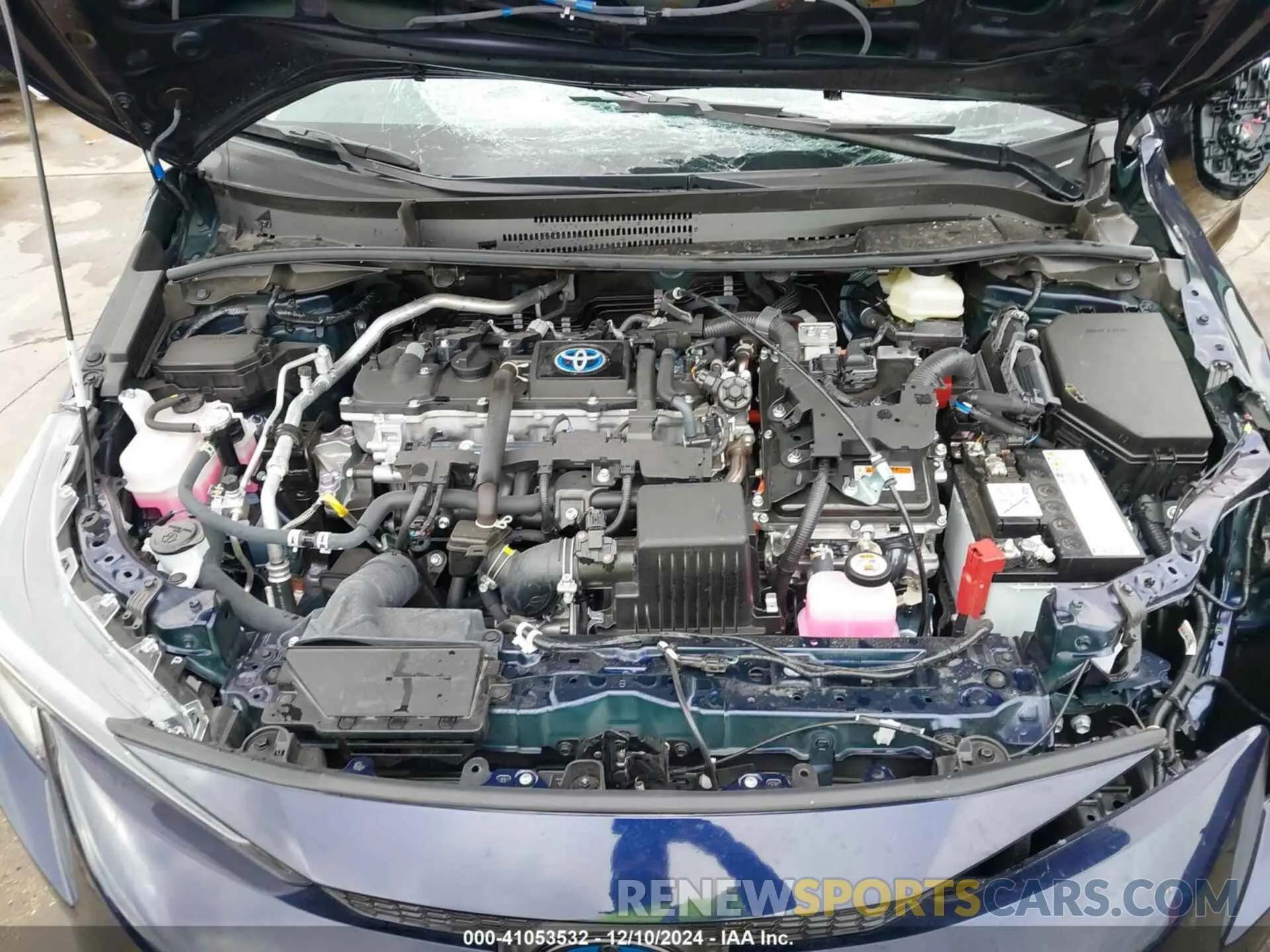 10 fotografías del automóvil dañado JTDBCMFEXRJ031273 TOYOTA COROLLA 2024