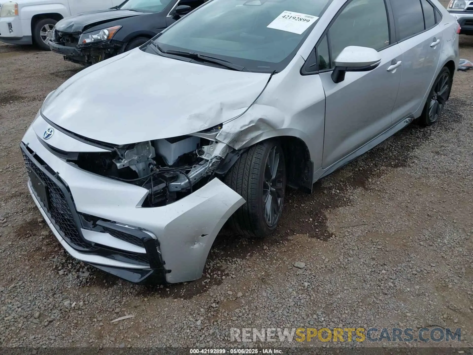 6 fotografías del automóvil dañado JTDBCMFEXRJ036067 TOYOTA COROLLA 2024