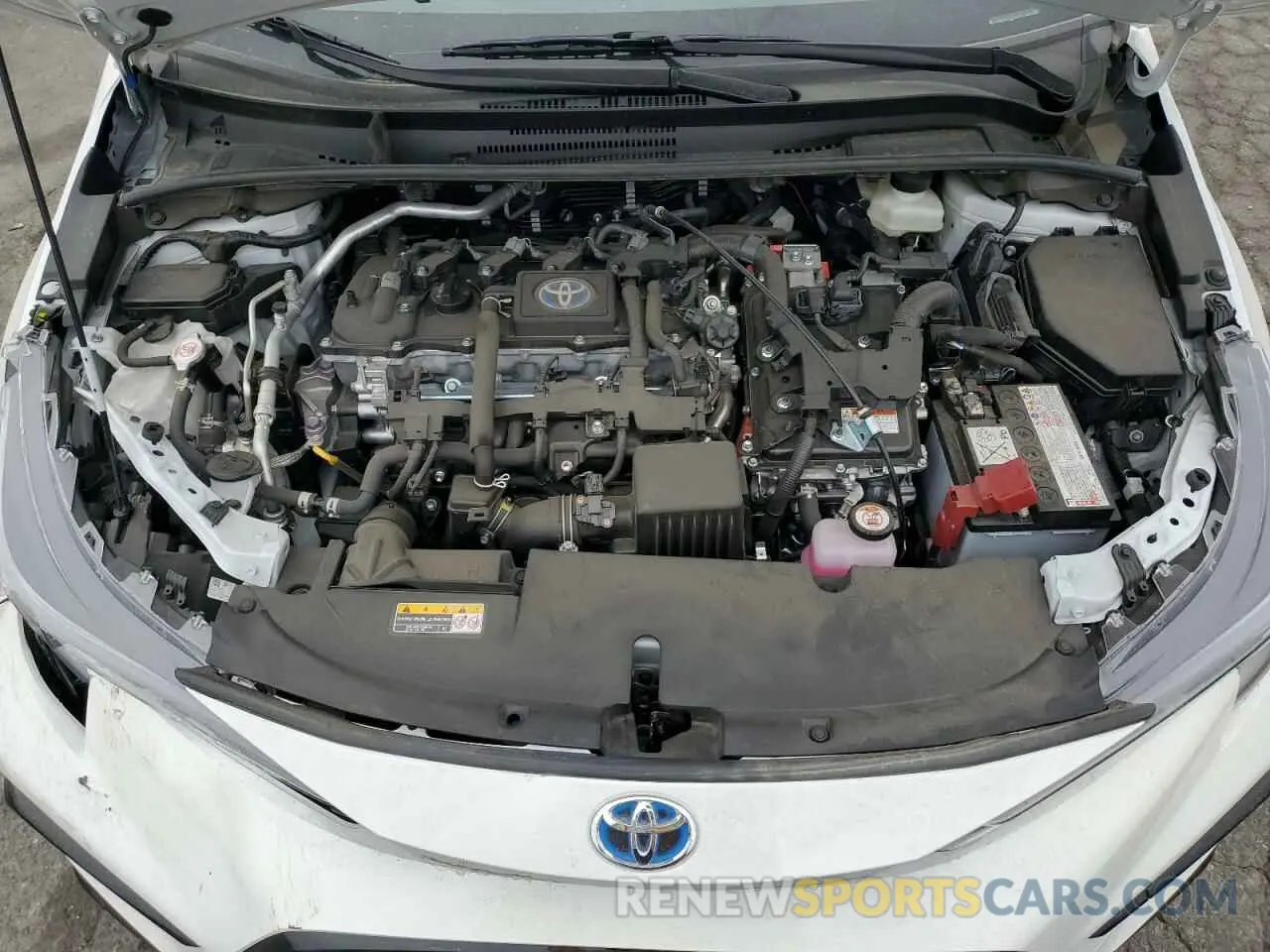12 fotografías del automóvil dañado JTDBCMFEXRJ037283 TOYOTA COROLLA 2024