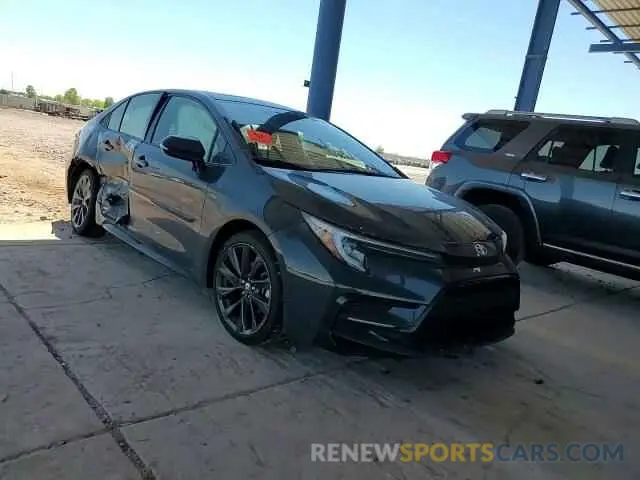 13 fotografías del automóvil dañado JTDBDMHE0R3008843 TOYOTA COROLLA 2024