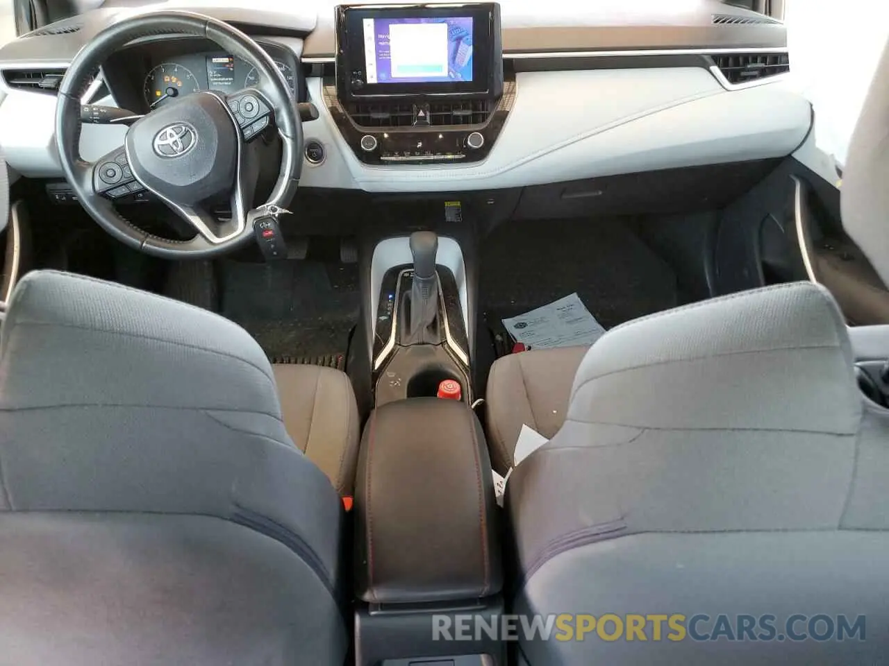 8 fotografías del automóvil dañado JTDBDMHE0R3008843 TOYOTA COROLLA 2024