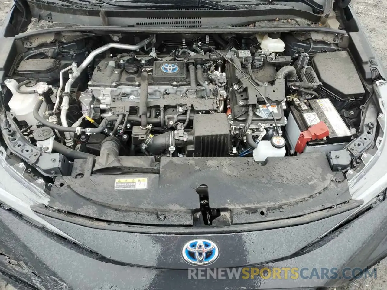11 fotografías del automóvil dañado JTDBDMHE1R3012075 TOYOTA COROLLA 2024