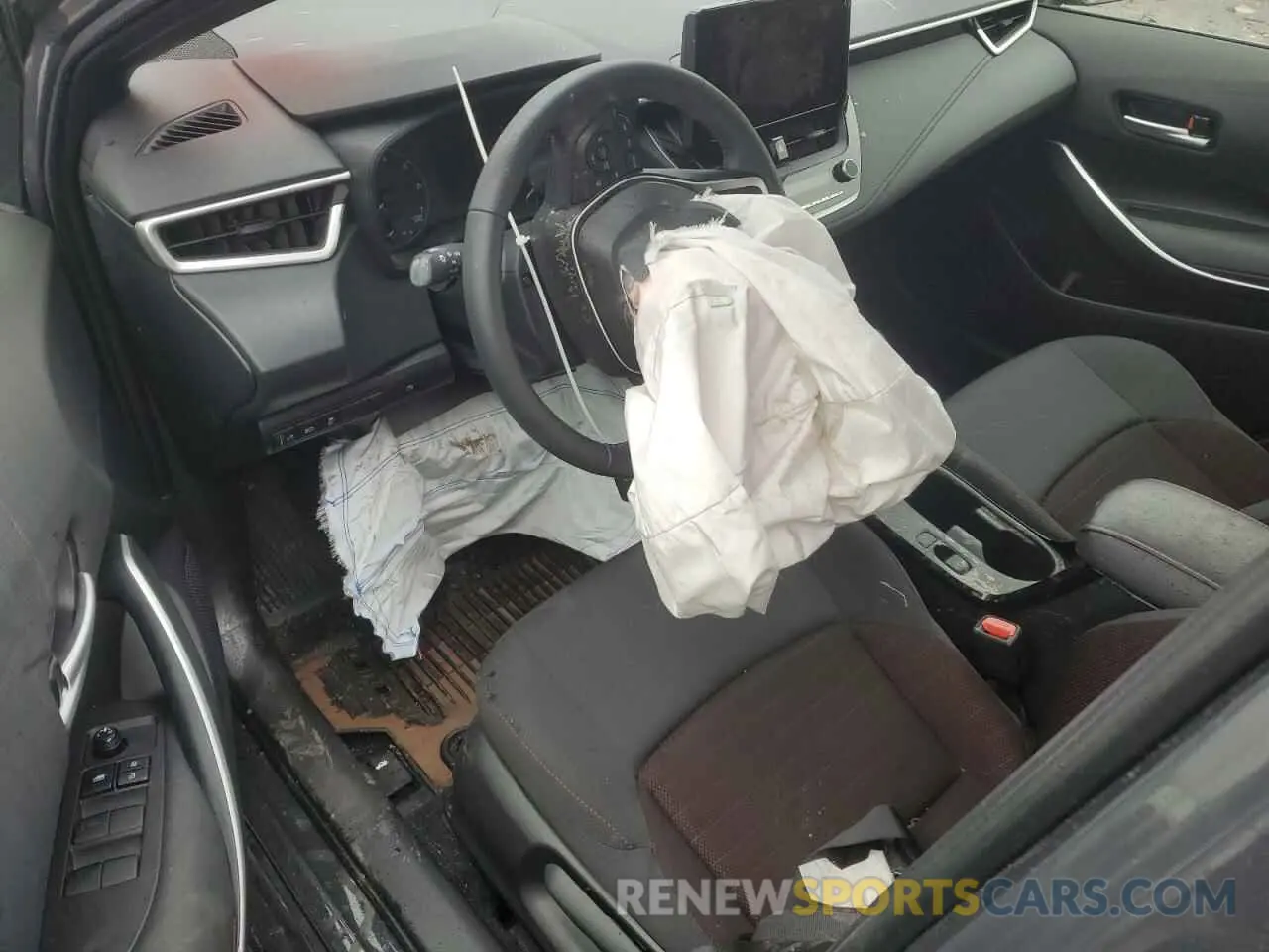 8 fotografías del automóvil dañado JTDBDMHE1R3012075 TOYOTA COROLLA 2024