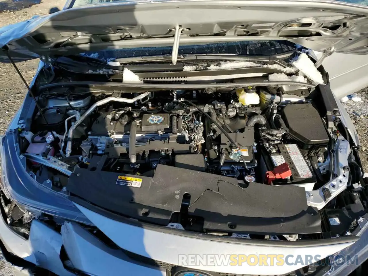 11 fotografías del automóvil dañado JTDBDMHE1RJ006675 TOYOTA COROLLA 2024