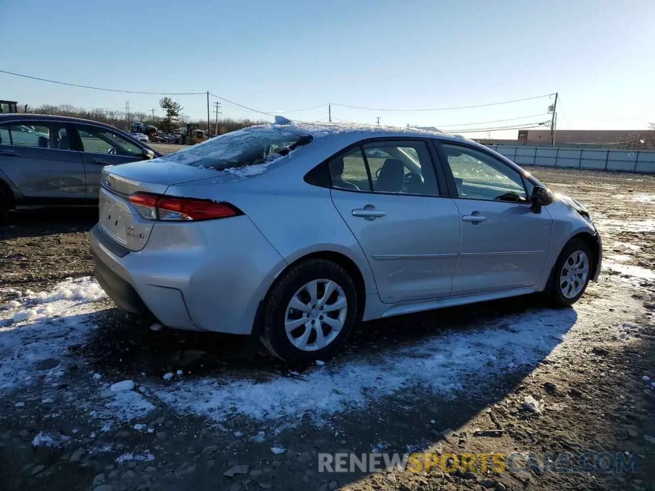 3 fotografías del automóvil dañado JTDBDMHE1RJ006675 TOYOTA COROLLA 2024