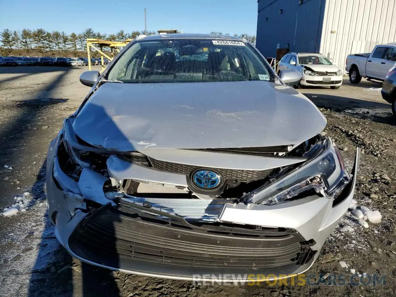 5 fotografías del automóvil dañado JTDBDMHE1RJ006675 TOYOTA COROLLA 2024