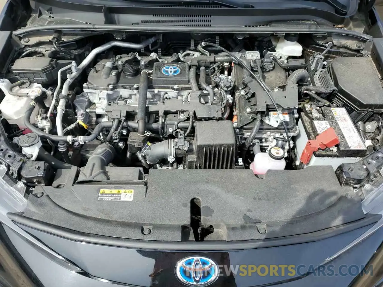 11 fotografías del automóvil dañado JTDBDMHE1RJ008247 TOYOTA COROLLA 2024