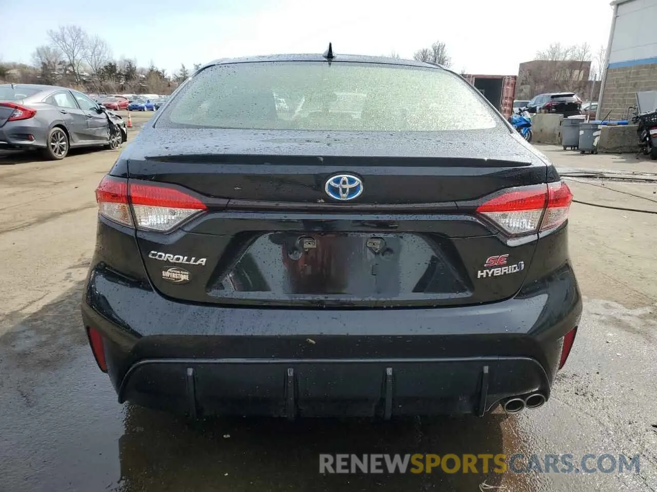6 fotografías del automóvil dañado JTDBDMHE1RJ008247 TOYOTA COROLLA 2024