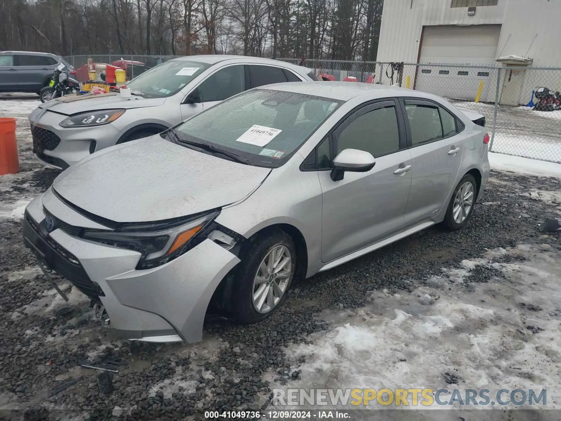 2 fotografías del automóvil dañado JTDBDMHE2RJ006359 TOYOTA COROLLA 2024