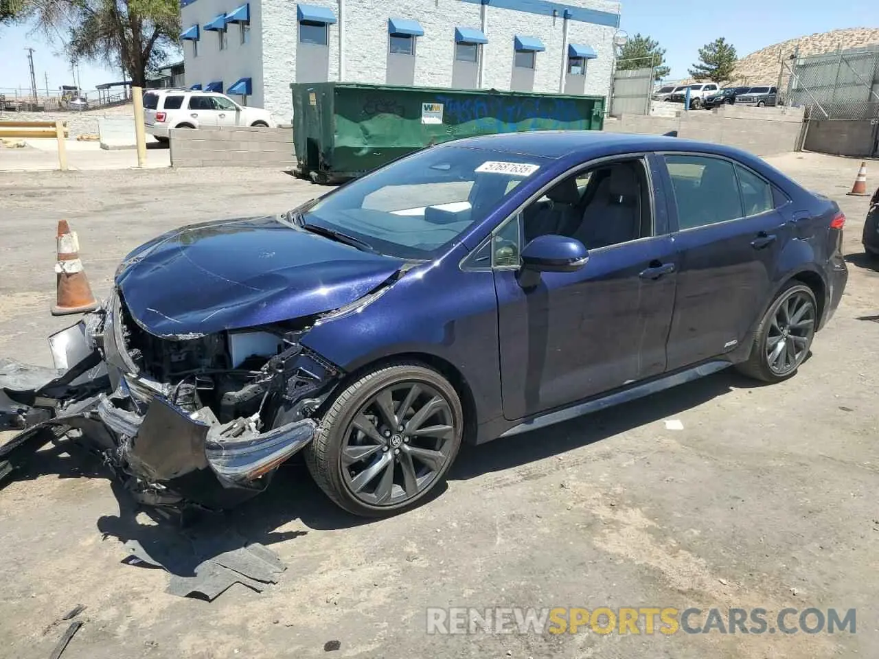 1 fotografías del automóvil dañado JTDBDMHE2RJ007978 TOYOTA COROLLA 2024