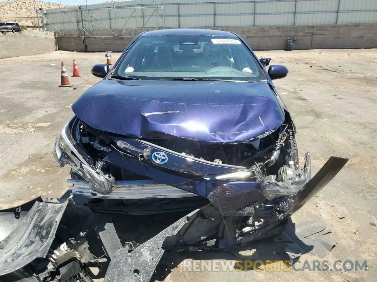 5 fotografías del automóvil dañado JTDBDMHE2RJ007978 TOYOTA COROLLA 2024