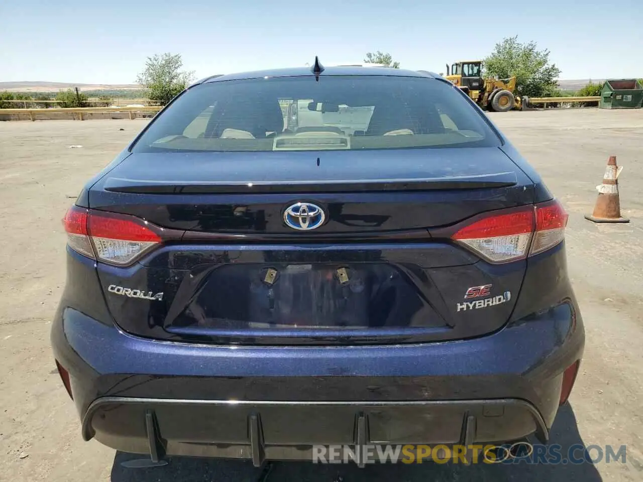 6 fotografías del automóvil dañado JTDBDMHE2RJ007978 TOYOTA COROLLA 2024