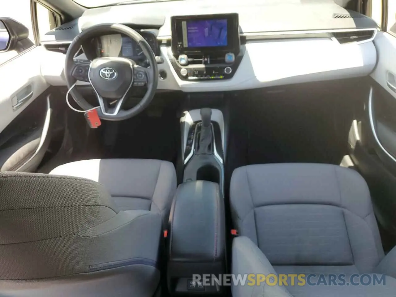8 fotografías del automóvil dañado JTDBDMHE2RJ007978 TOYOTA COROLLA 2024