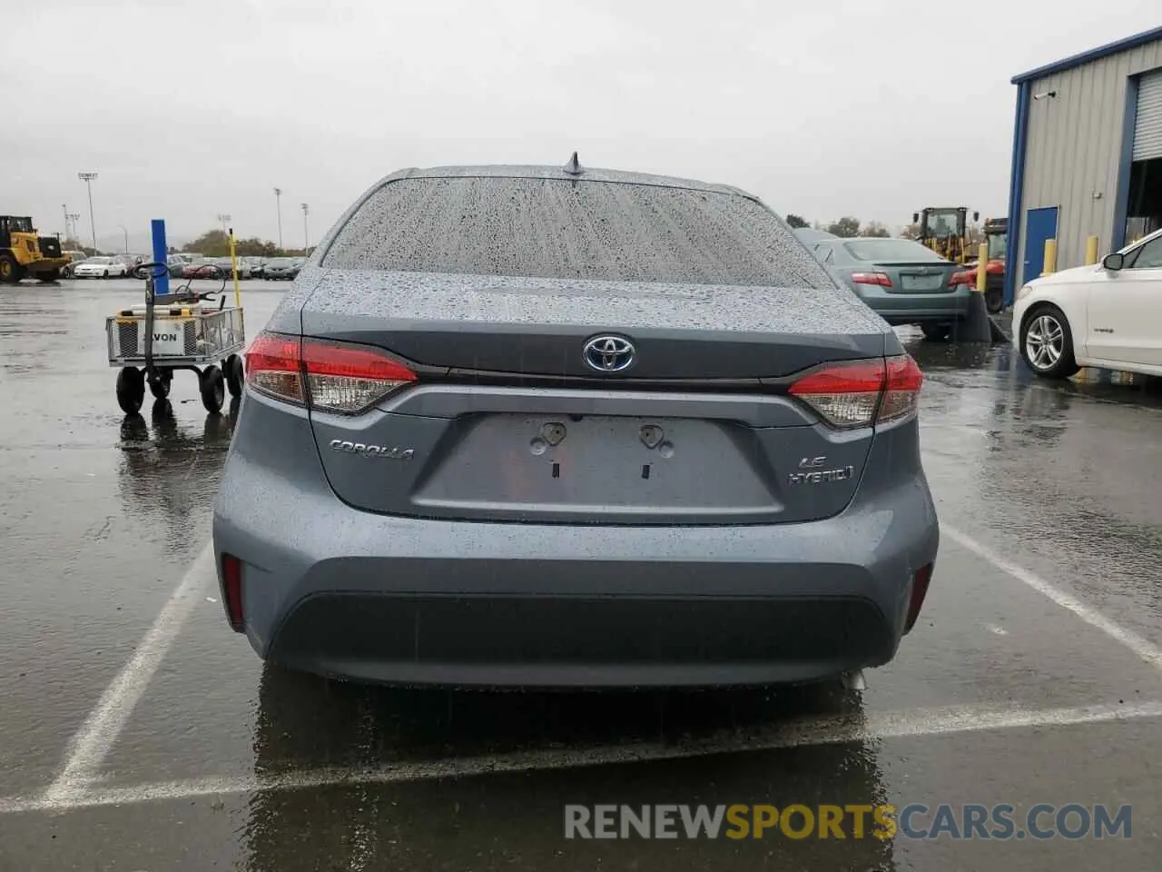 6 fotografías del automóvil dañado JTDBDMHE3RJ004541 TOYOTA COROLLA 2024