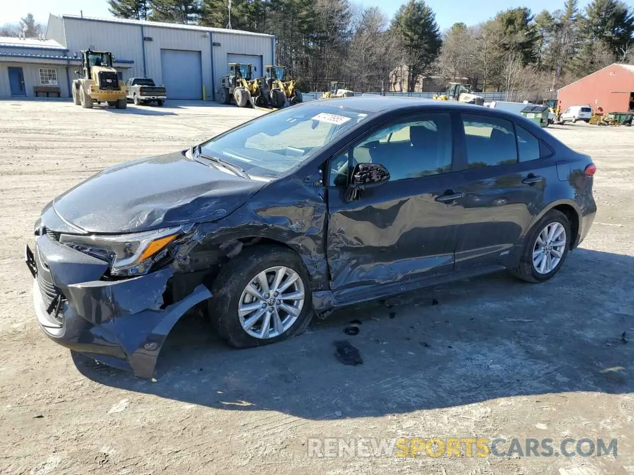 1 fotografías del automóvil dañado JTDBDMHE4R3009588 TOYOTA COROLLA 2024