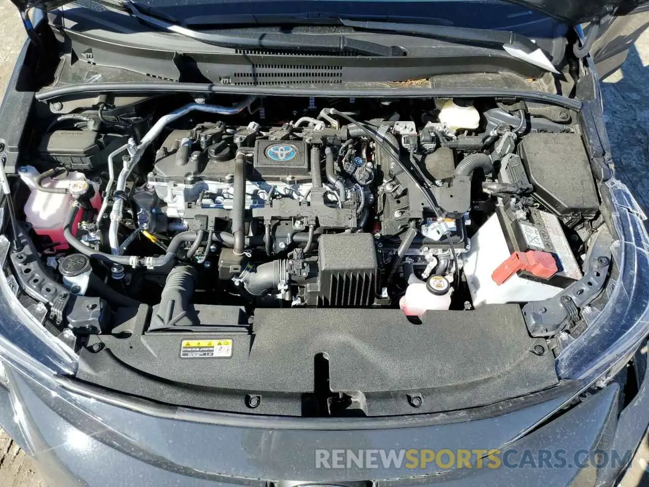 11 fotografías del automóvil dañado JTDBDMHE4R3009588 TOYOTA COROLLA 2024