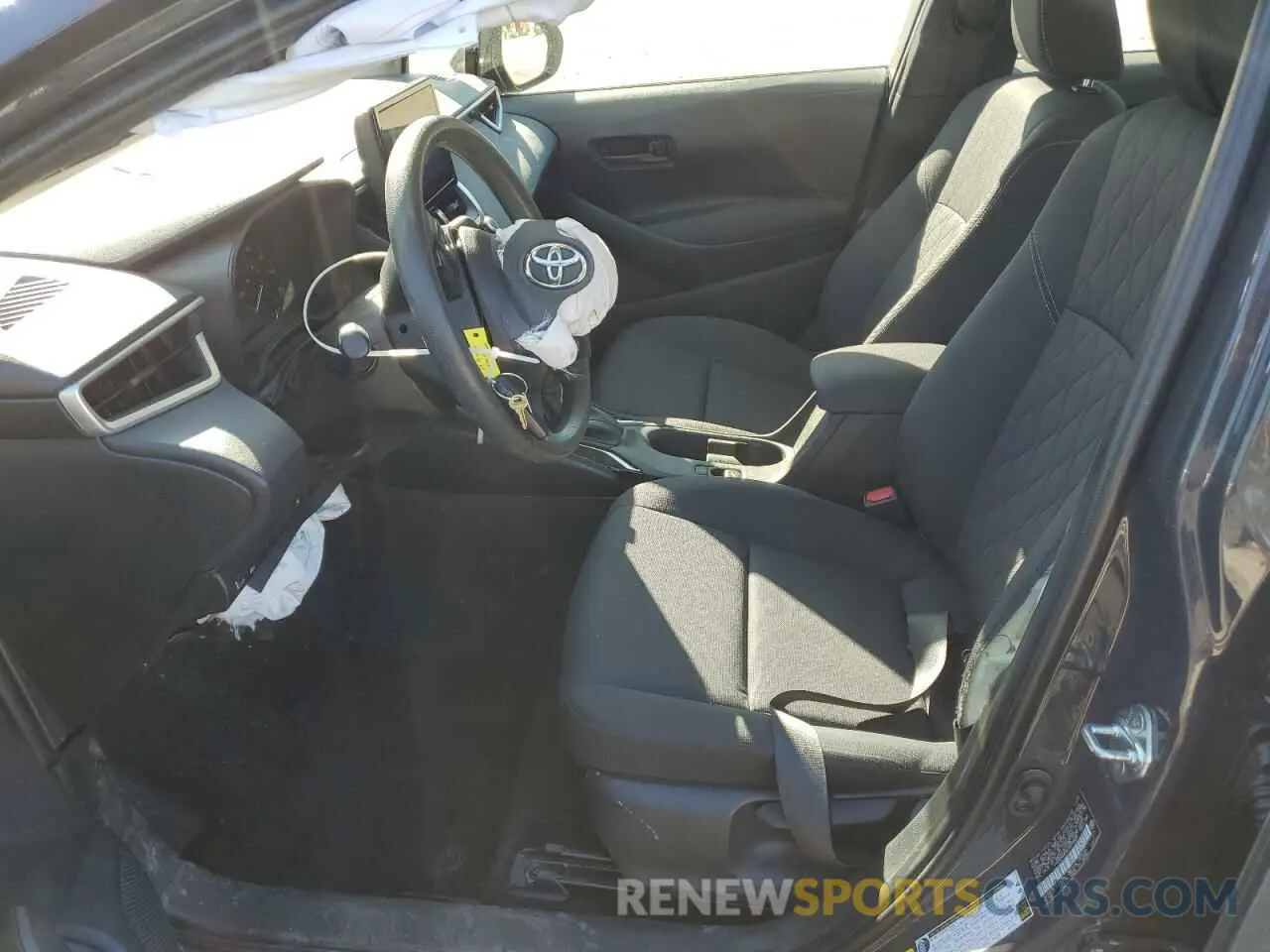 7 fotografías del automóvil dañado JTDBDMHE4R3009588 TOYOTA COROLLA 2024