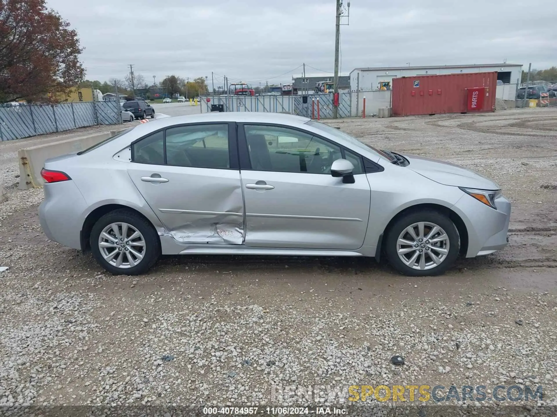 13 fotografías del automóvil dañado JTDBDMHE5R3011446 TOYOTA COROLLA 2024