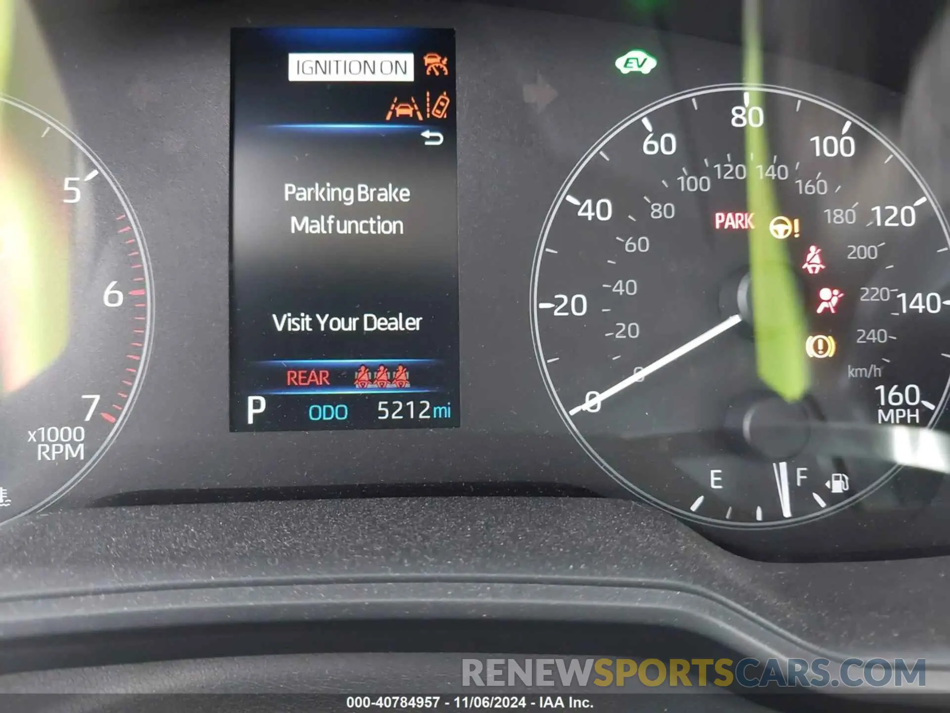 7 fotografías del automóvil dañado JTDBDMHE5R3011446 TOYOTA COROLLA 2024