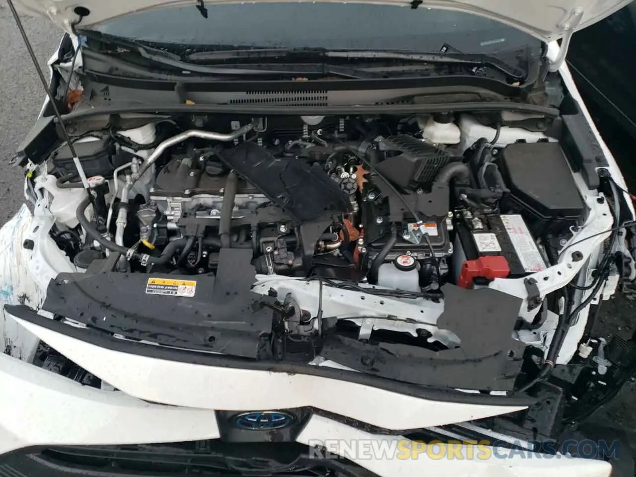 11 fotografías del automóvil dañado JTDBDMHE5R3012208 TOYOTA COROLLA 2024