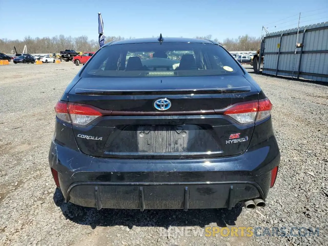 6 fotografías del automóvil dañado JTDBDMHE5R3012967 TOYOTA COROLLA 2024