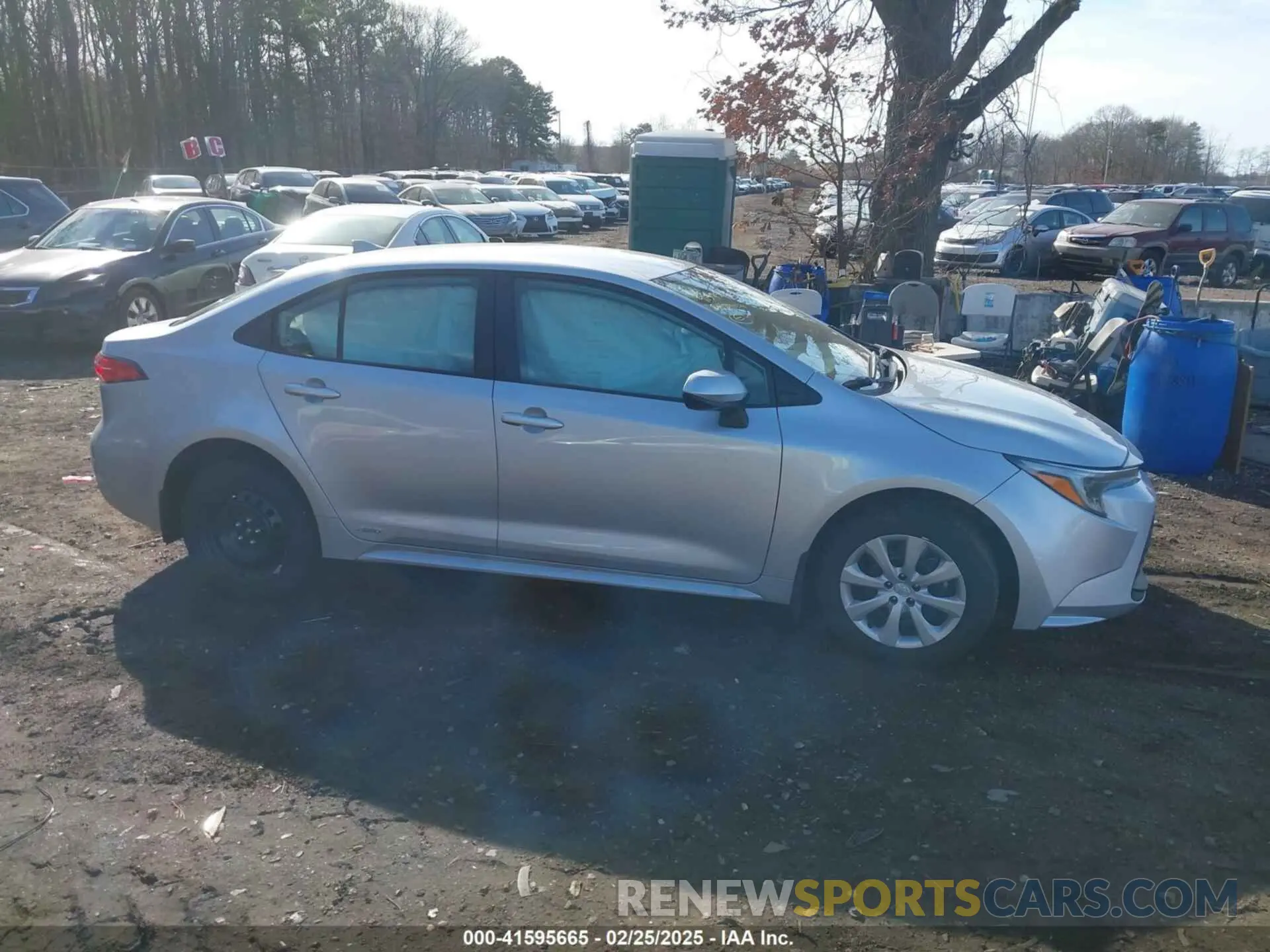 14 fotografías del automóvil dañado JTDBDMHE5R3016582 TOYOTA COROLLA 2024