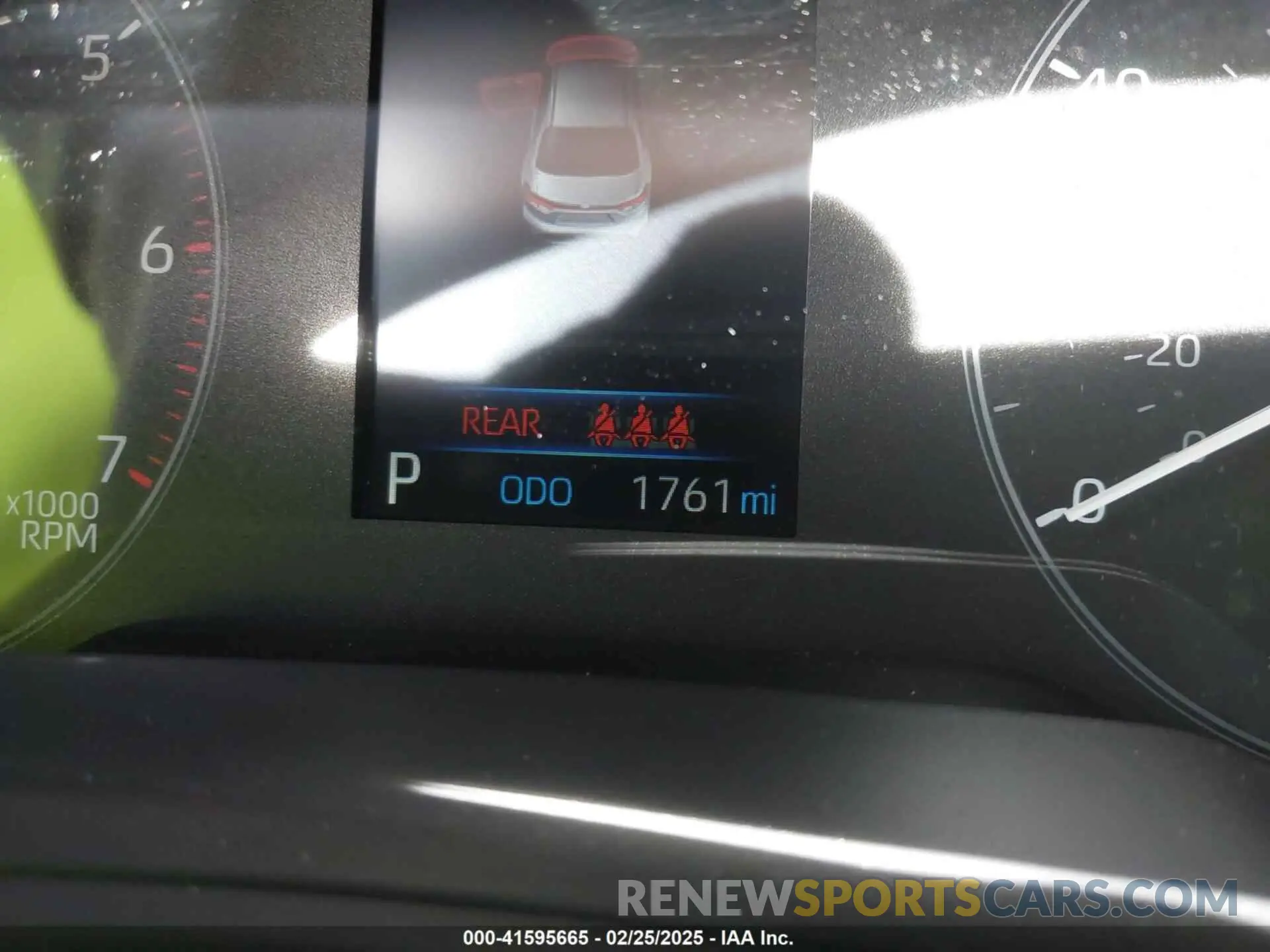 7 fotografías del automóvil dañado JTDBDMHE5R3016582 TOYOTA COROLLA 2024